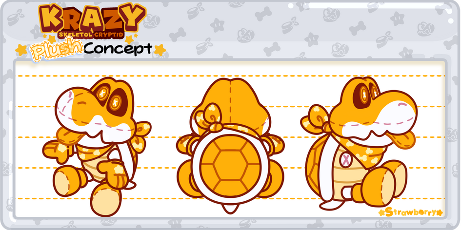 SuperKrazyBones Plushie Reference