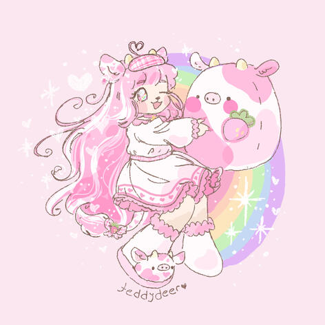 By @TeddyDeer on Artfight